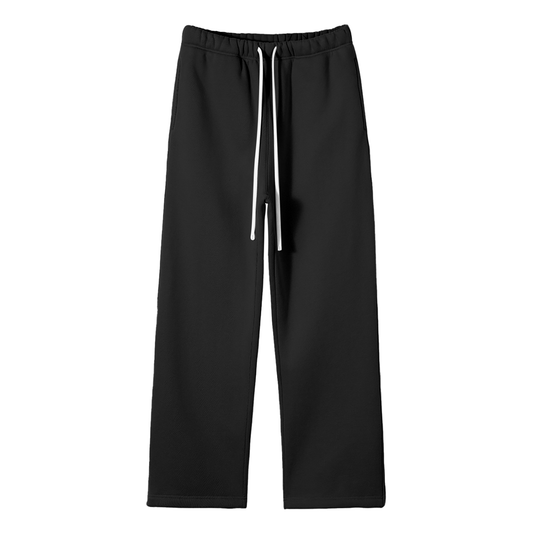 Plair Premium Solid Color Fleece Straight Leg Pants